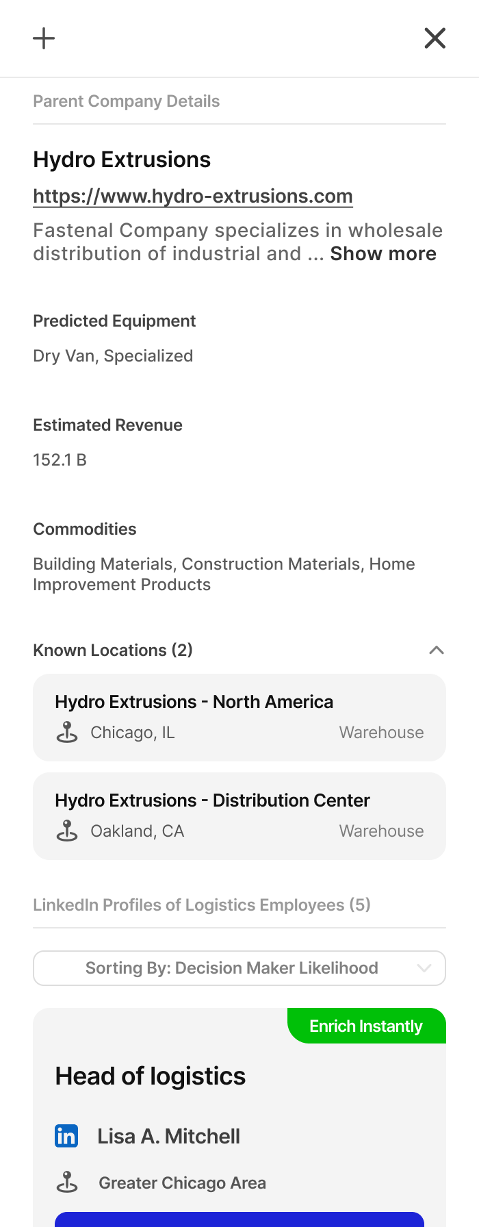 Company file example